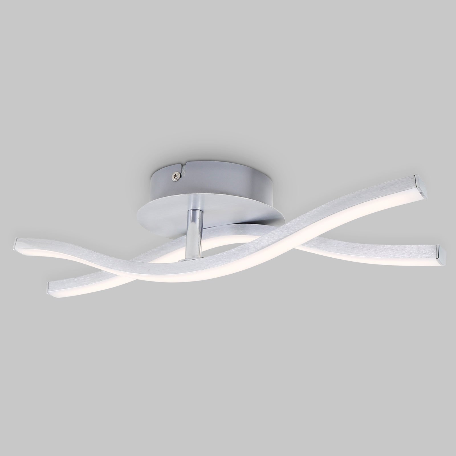 3194-029 LED ceiling light in a wavy shape