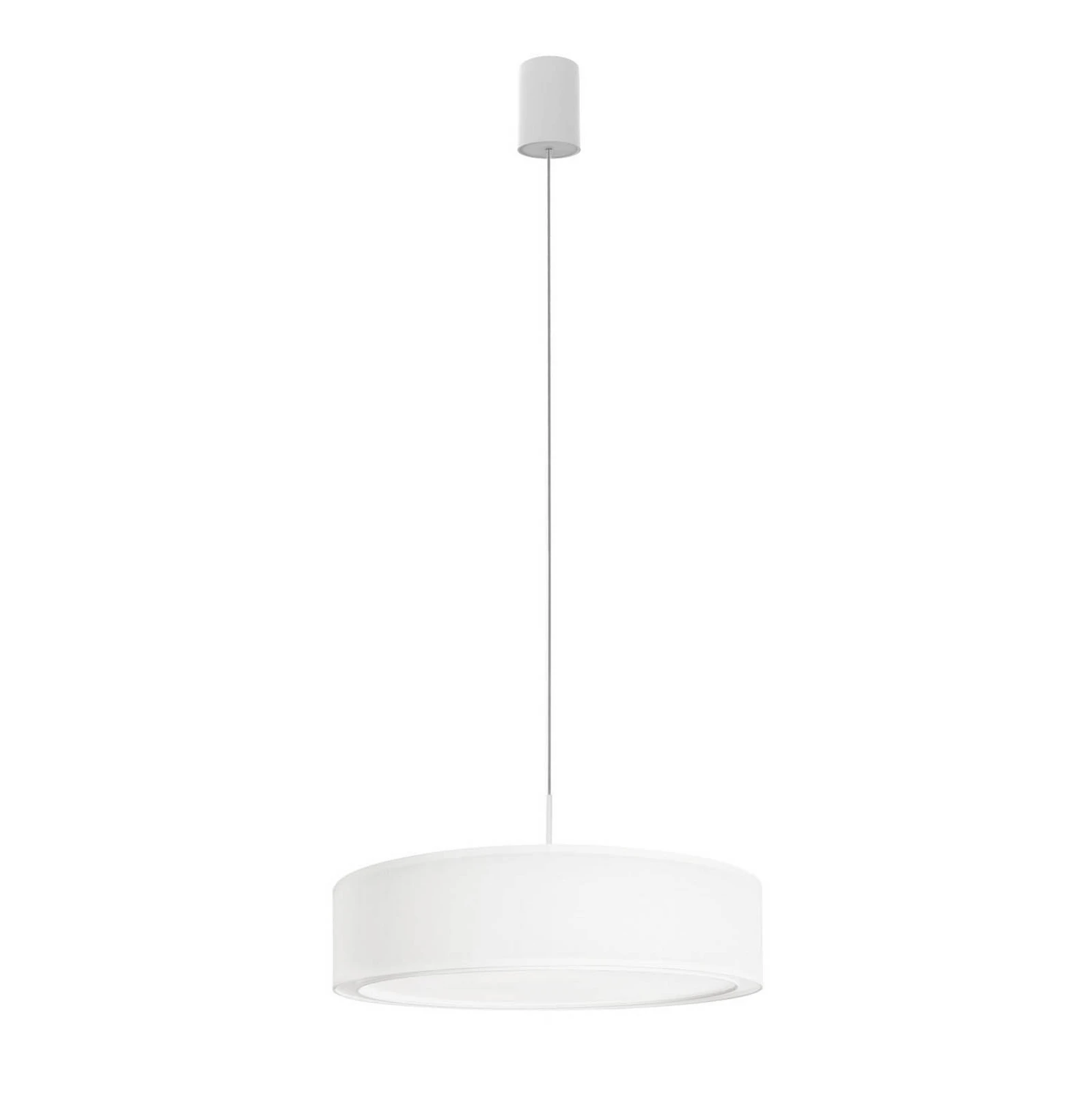 Závěsné světlo Mist, bílé, Ø 56 cm