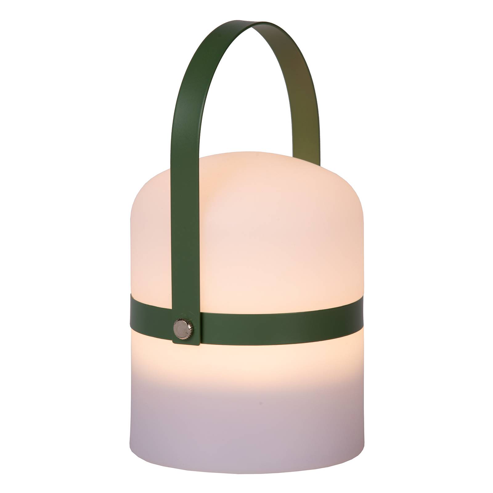 Lucide Little Joe LED decorative light, green, PVC, plastic, 3 W, H: 18.5 cm