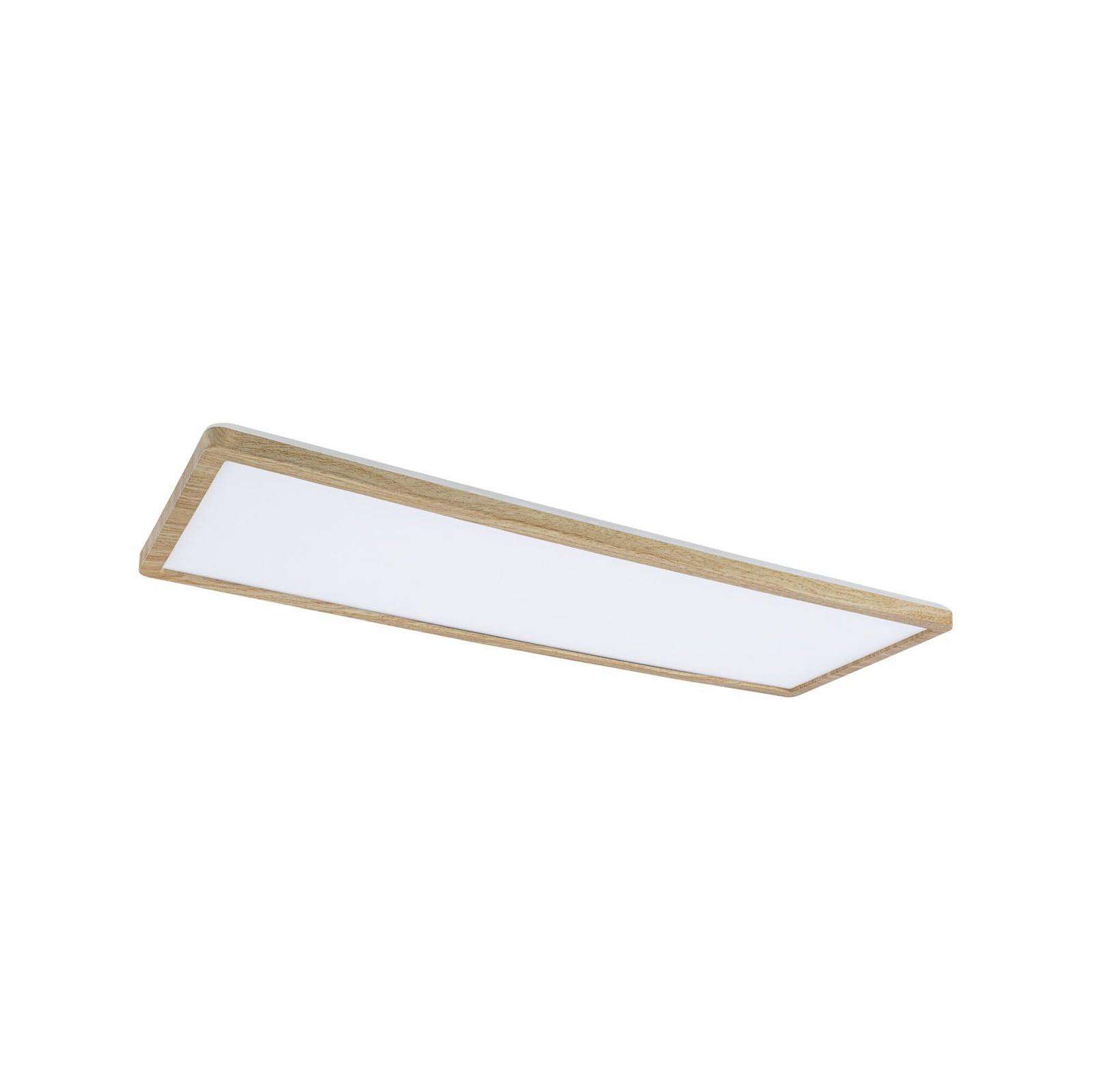 Paulmann LED-panel Atria Shine, träfärgad, längd 56 cm, IP44