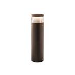 LEDS-C4 LED pedestal light Dan, brown, aluminium, plastic