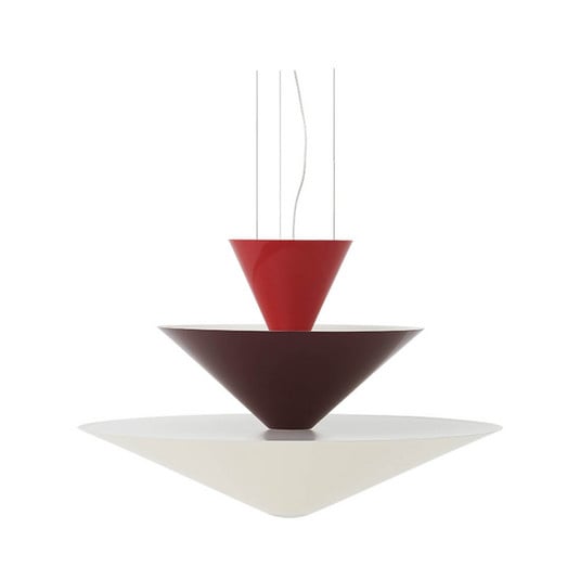 Gio LN14 Lampada a sospensione Ø 60 cm rosso/bordeaux/bianco - &Tradition