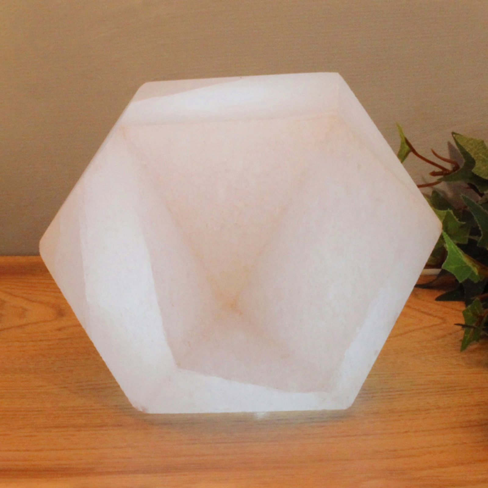White Line Diamant LED-saltlampe, USB