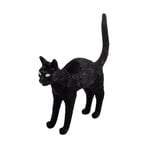 SELETTI Jobby the Cat LED-Deko-Tischlampe, schwarz