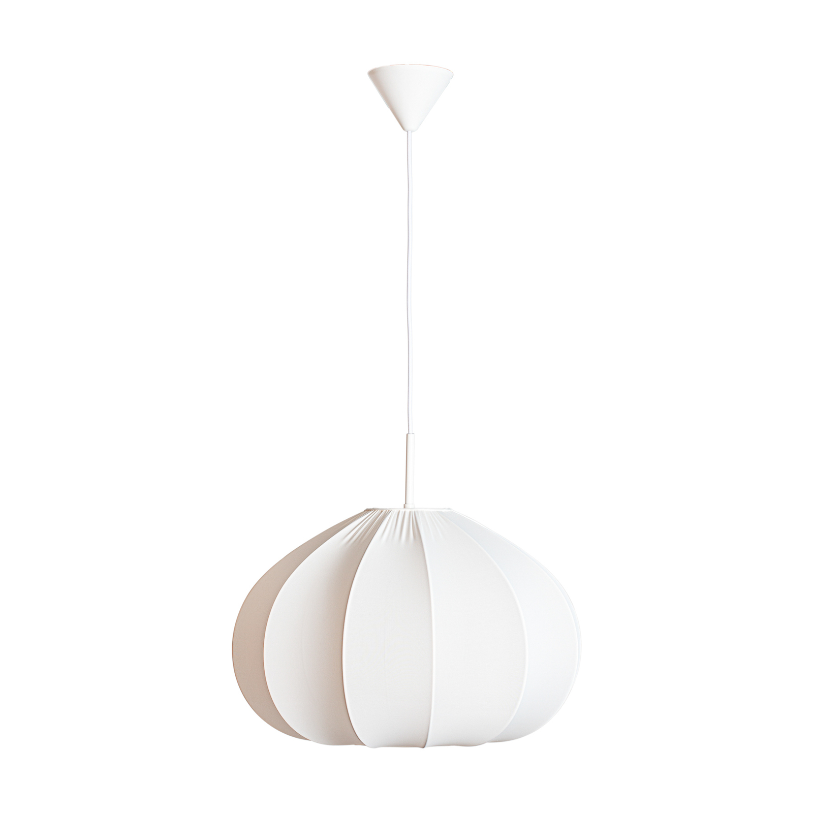 Ebba Závěsná Lampa Ø50 Biela - By Rydéns
