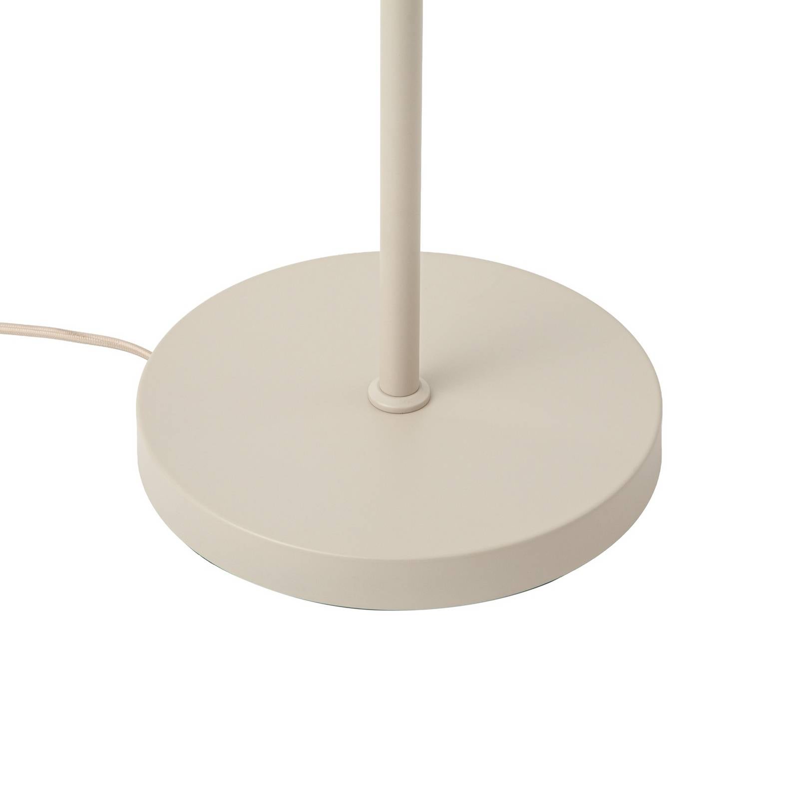 Lampa stojąca Lindby „Libbie”, beżowa, wysokość 150 cm, len, E27