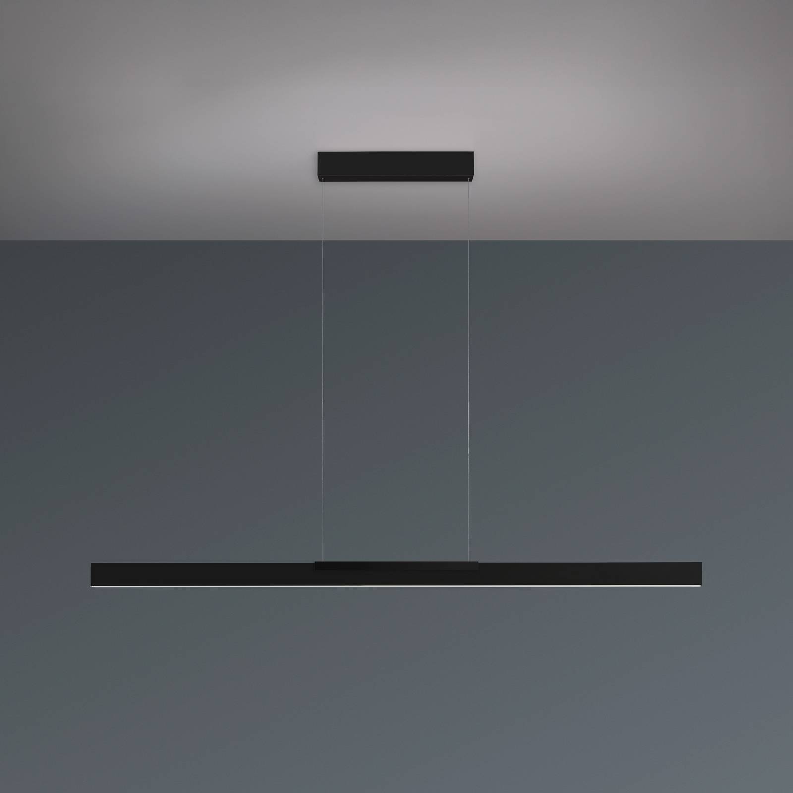 Bopp LED-Hängelampe Nano 2.0, Länge 140 cm, schwarz, Metall günstig online kaufen