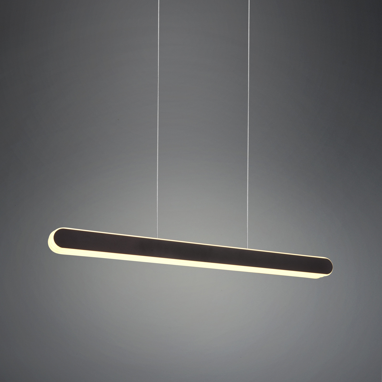 Trio Lighting Helios lampă suspendată LED dim CCT negru - Camera de zi / sufragerie - modern - negru mat - Metal