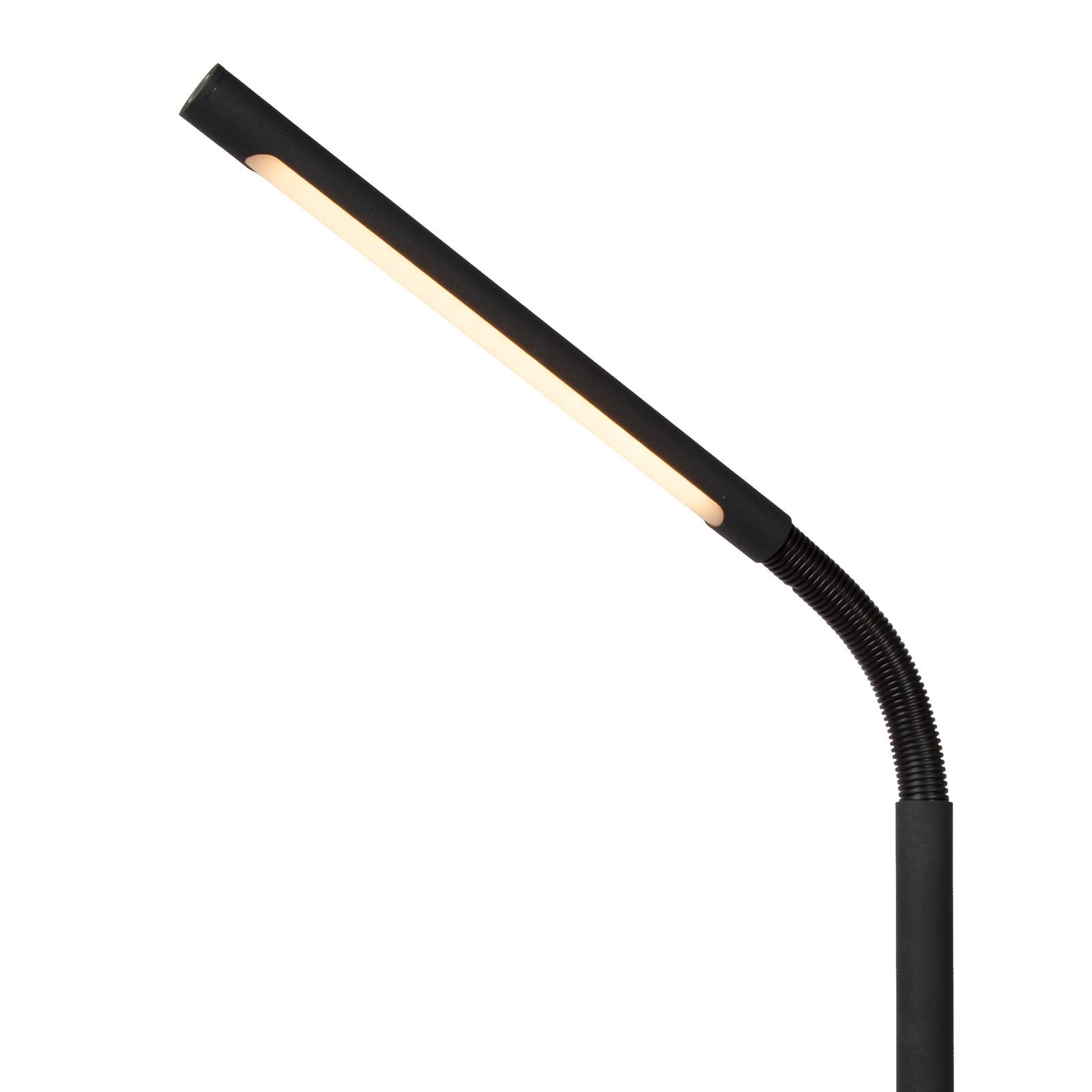 Akku-LED-Stehleuchte Gilly, schwarz
