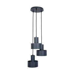 Riippuvalaisin Rif 3, antrasiitti, pyöreä, 3-lamppuinen, Ø 33 cm