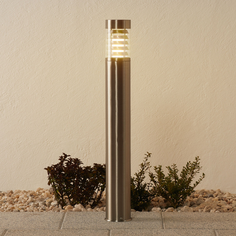 Arcchio Lica Wegeleuchte aus Edelstahl, 80 cm