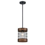 Westinghouse Langston pendant light in wood look