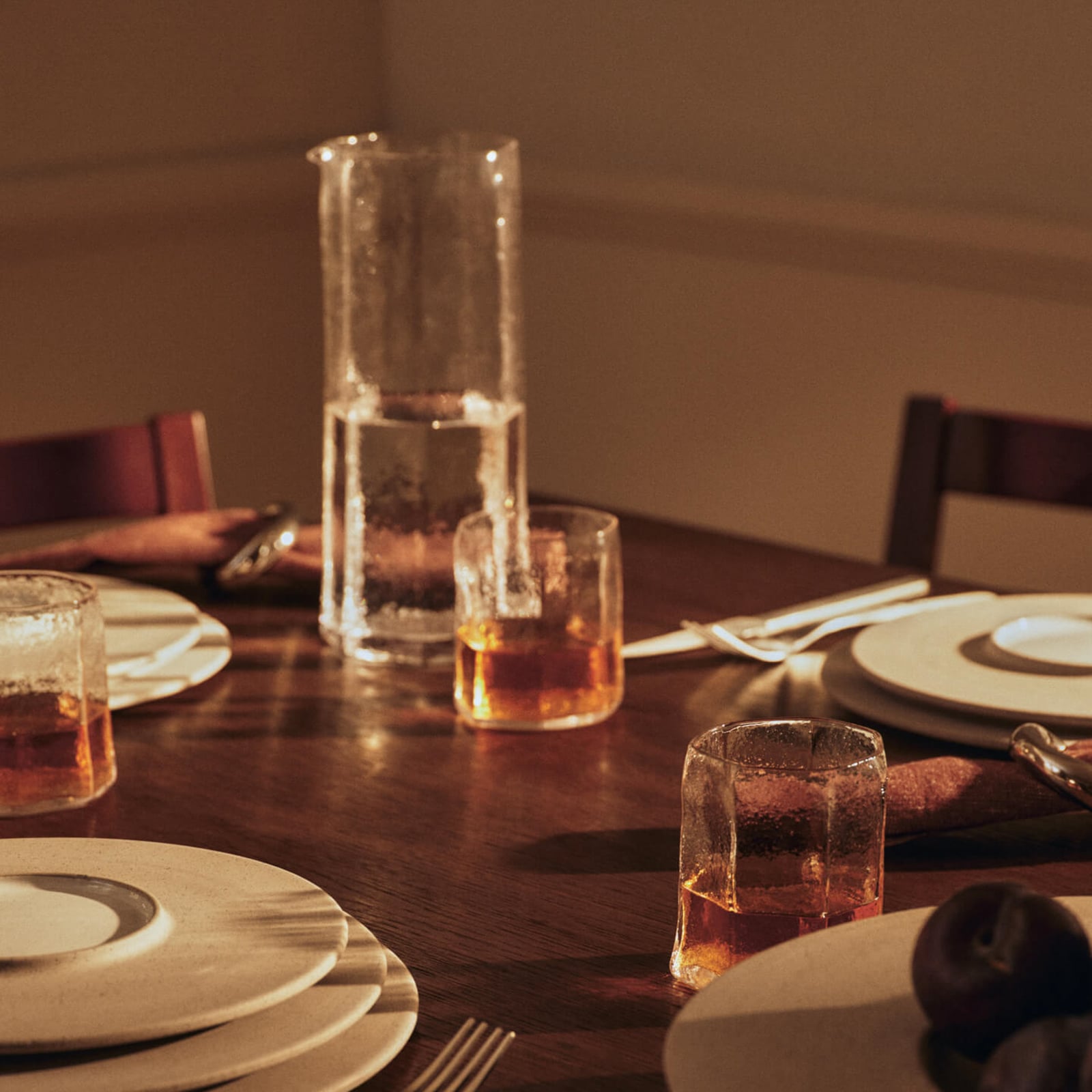 Kiru karaf, helder, 1 liter, hoogte 24 cm, glas - ferm LIVING