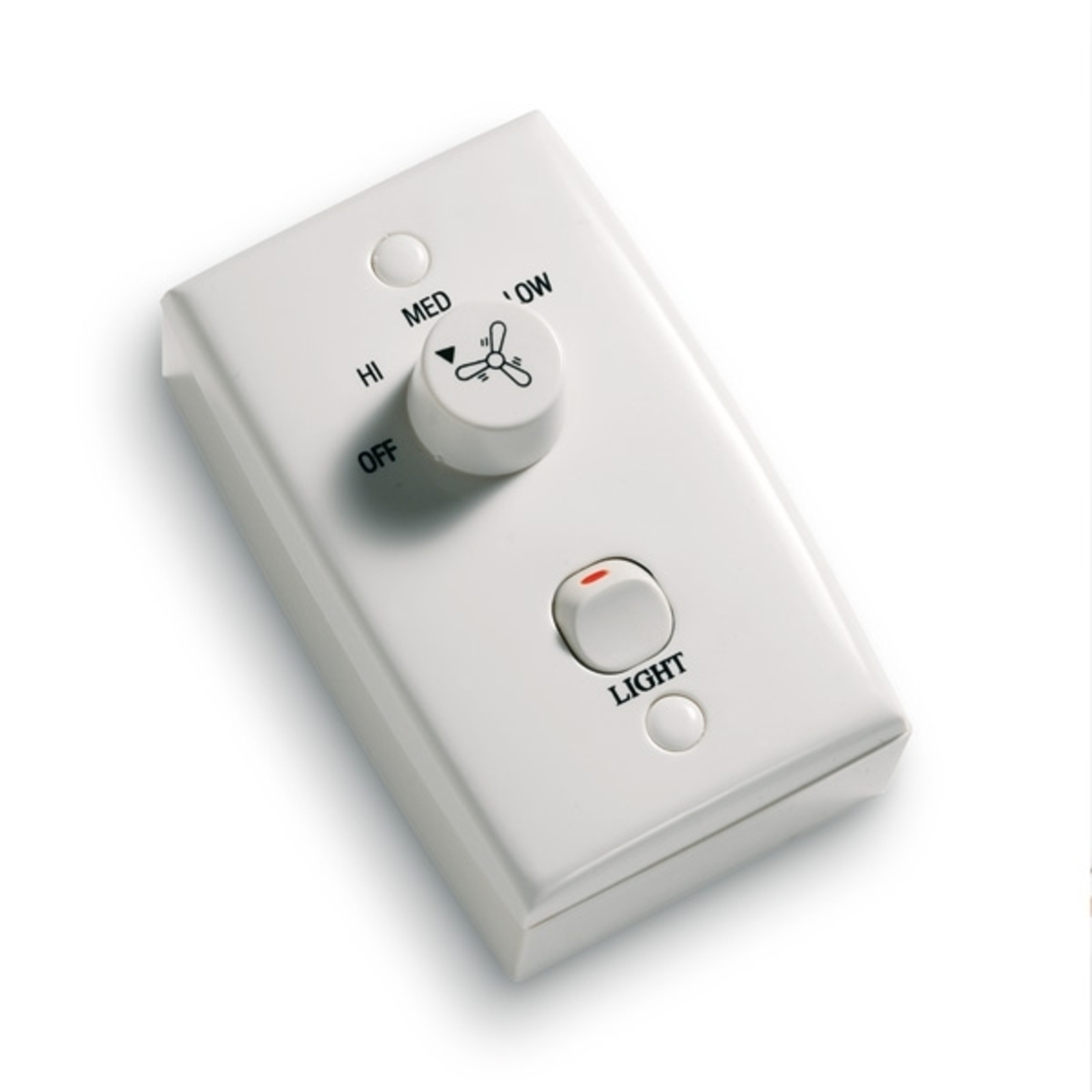 Wall switch with regulator for fans