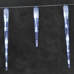 LED Eiszapfen Lichtvorhang mit 16 Zapfen 3,75m