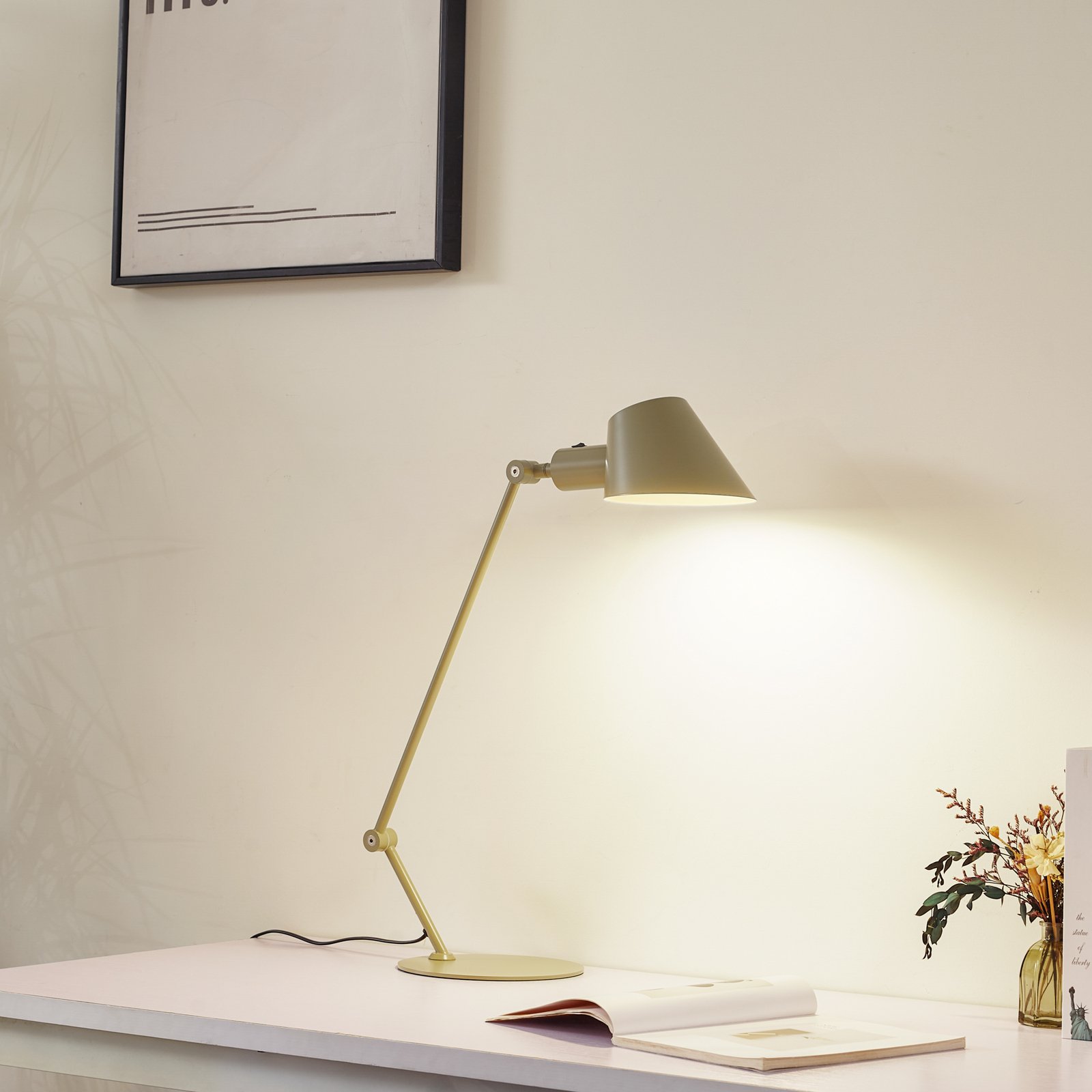 Corali Table Lamp Light Green - Lindby