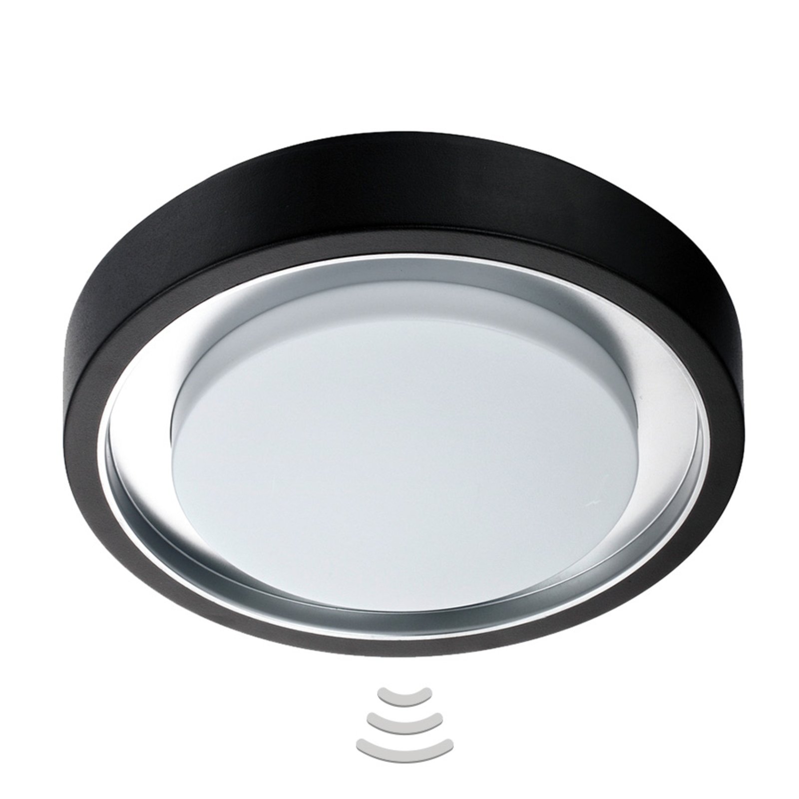 Pamalux Utend?rs taklampe LED Toki sensor - Sort