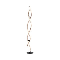 Paul Neuhaus LED-gulvlampe Polina, guld, metal, dæmpbar