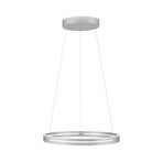 E-Loop LED-Hängeleuchte, stone, Ø70cm, Aluminium, CCT - PURE