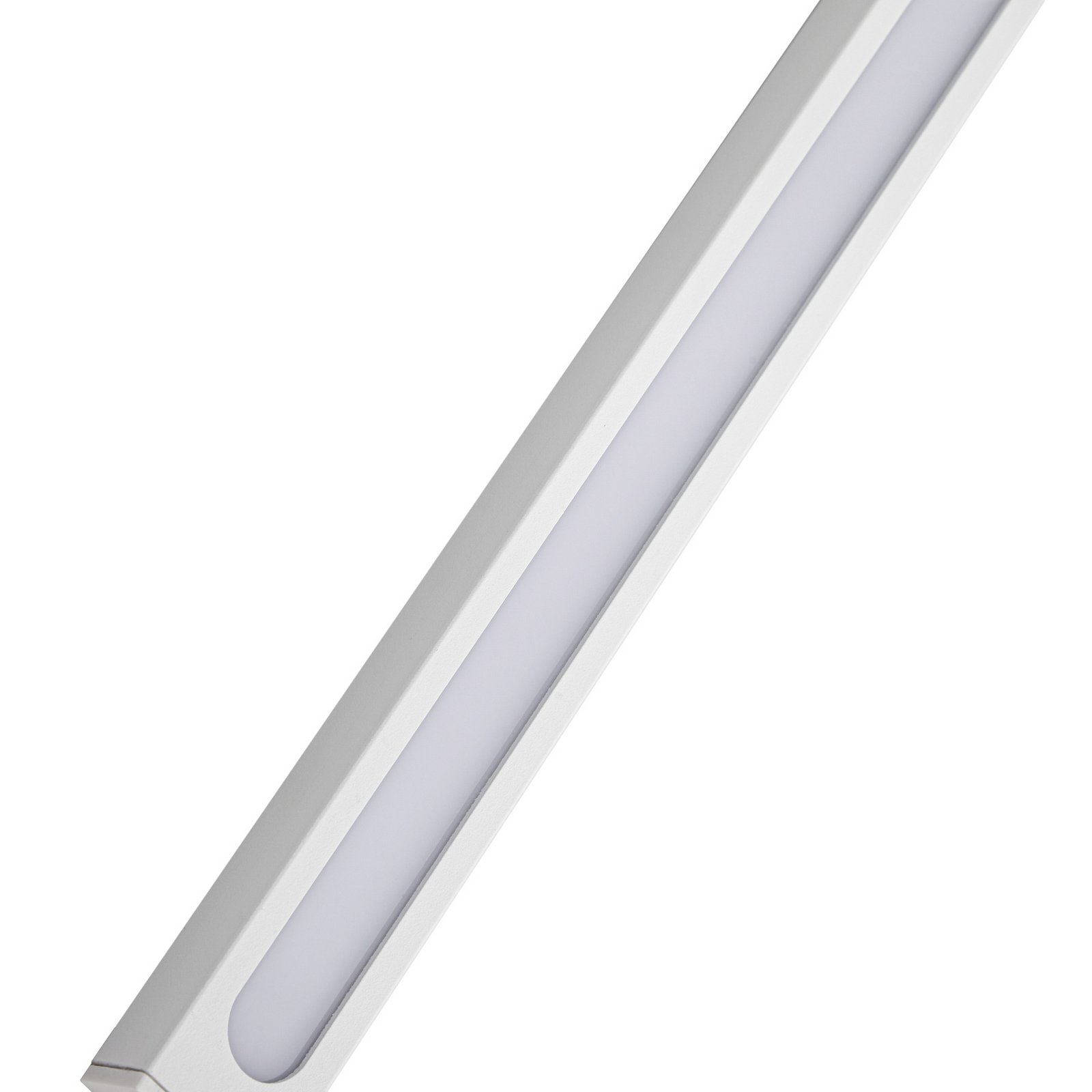 Sakari Applique da esterni LED, altezza 50 cm, alluminio, bianco - Lindby