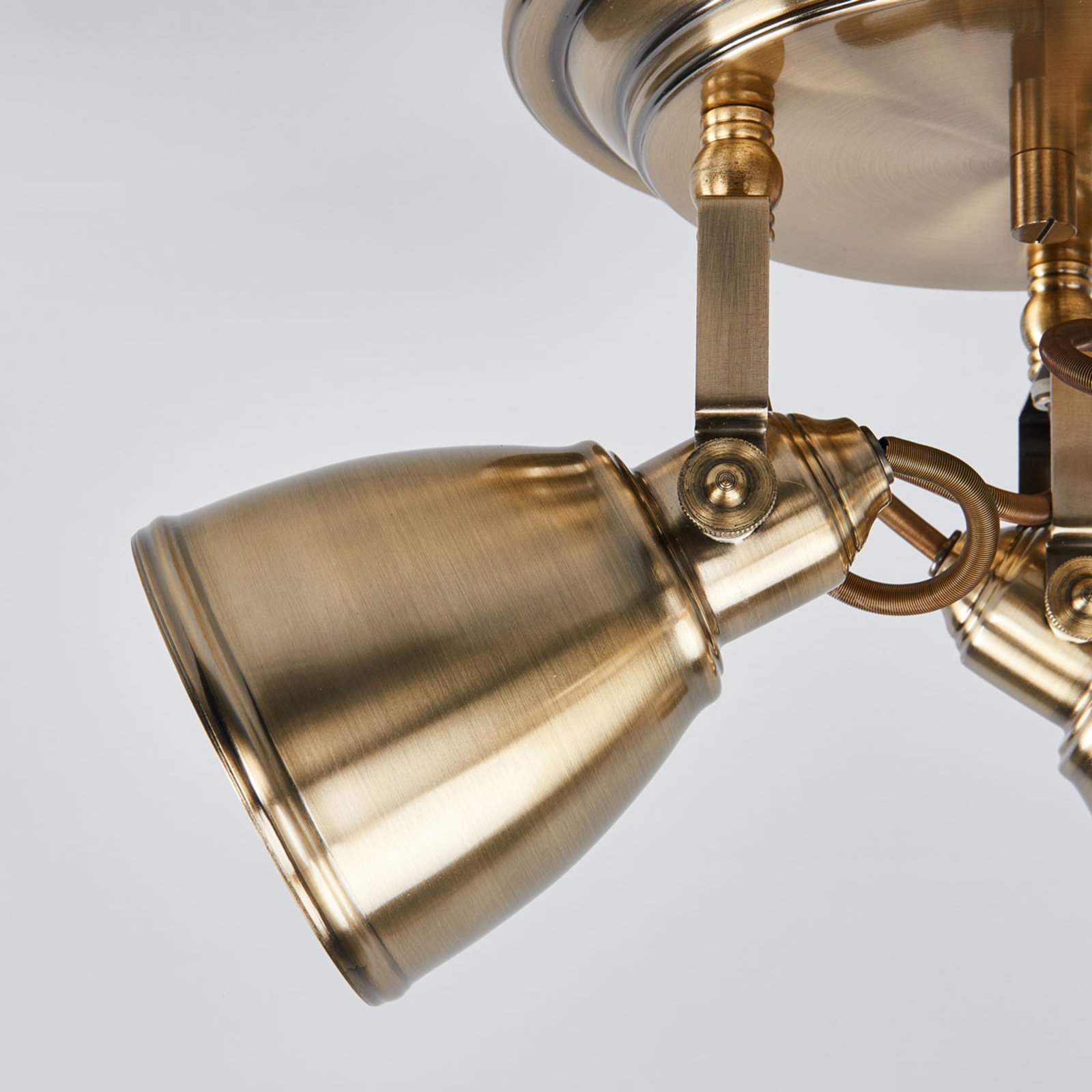Fjällbacka 3 Loftlampe Antique Brass - Markslöjd