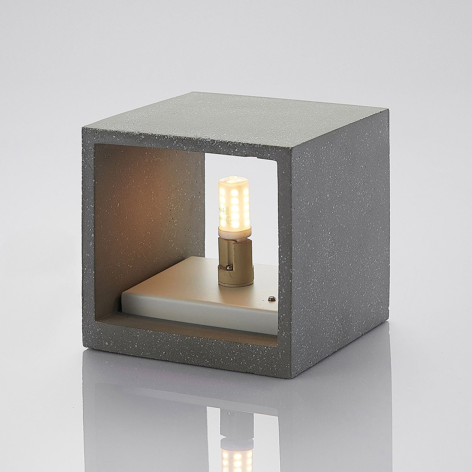 Nellie LED Applique Murale L11,5 Concrete - Lindby
