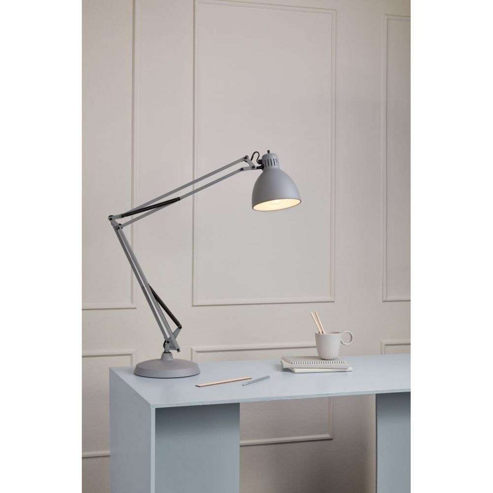 Archi T1 Junior Lampă de Masă w/Base Silk Grey - NORDIC LIVING