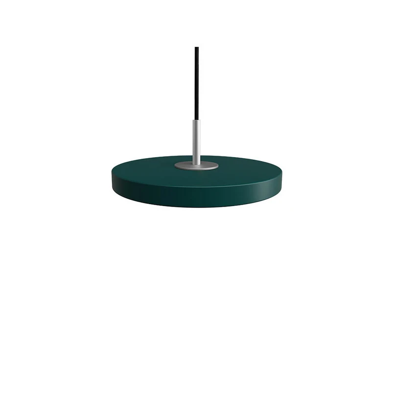 UMAGE - Asteria Pendelleuchte Micro Forest Green/Steel Top
