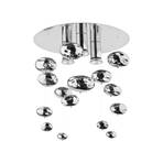 Salva C ceiling light with glass elements