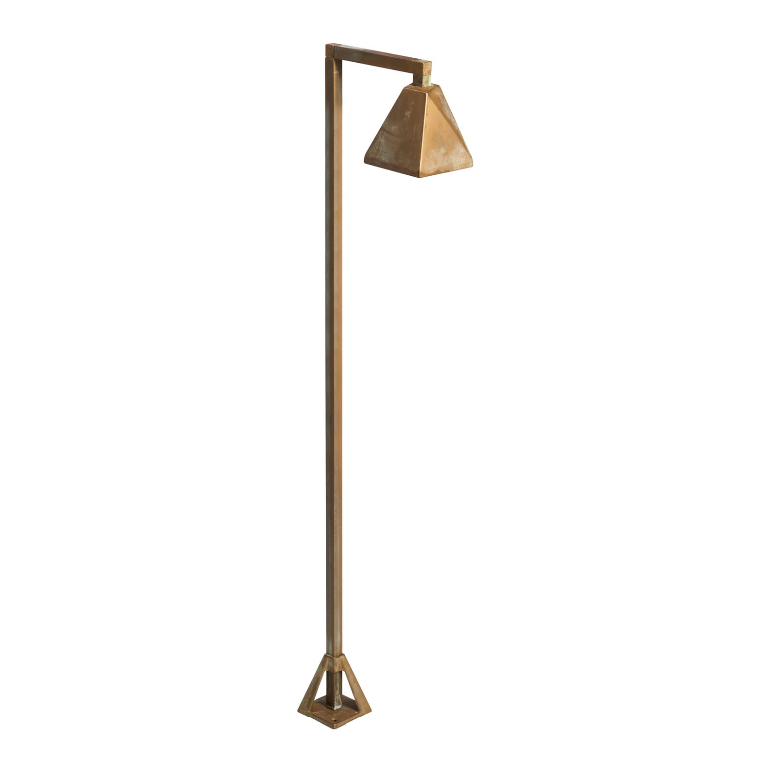LED осветление за пътеки Silva Edge, 100 x 19 см, античен месинг