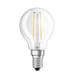 OSRAM Lampadina a goccia E14 1,5W827 chiaro