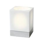 Fabbian Cubetto asztali lámpa GU10 króm/fehér