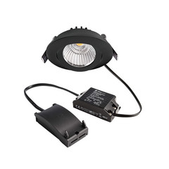 Foco empotrado LED Dione 3.000 K negro