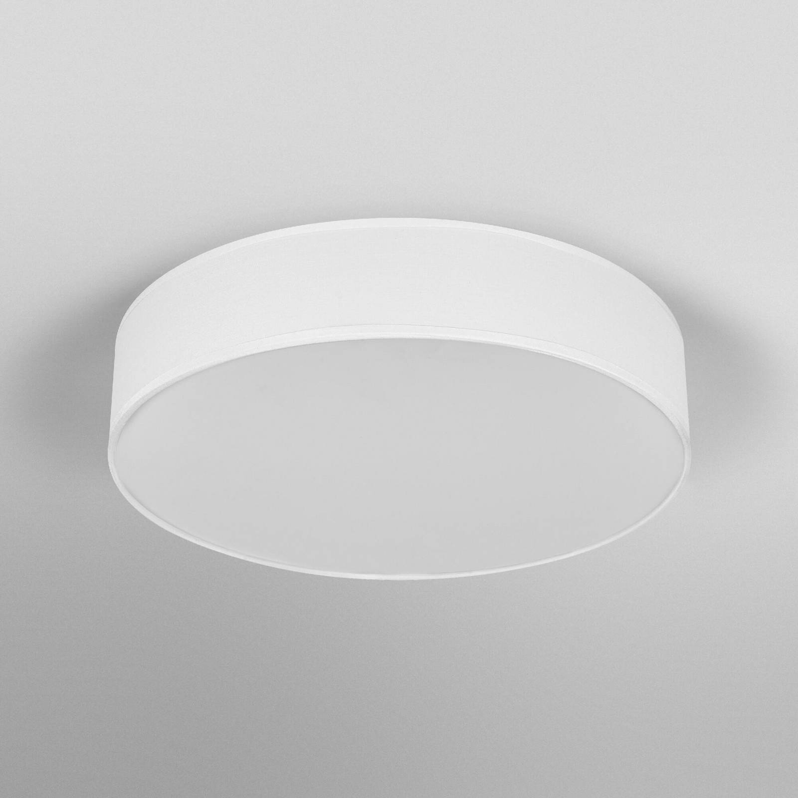 Lampa sufitowa OSRAM ORBIS PARIS, biała, Ø 40 cm, tekstylna, E27