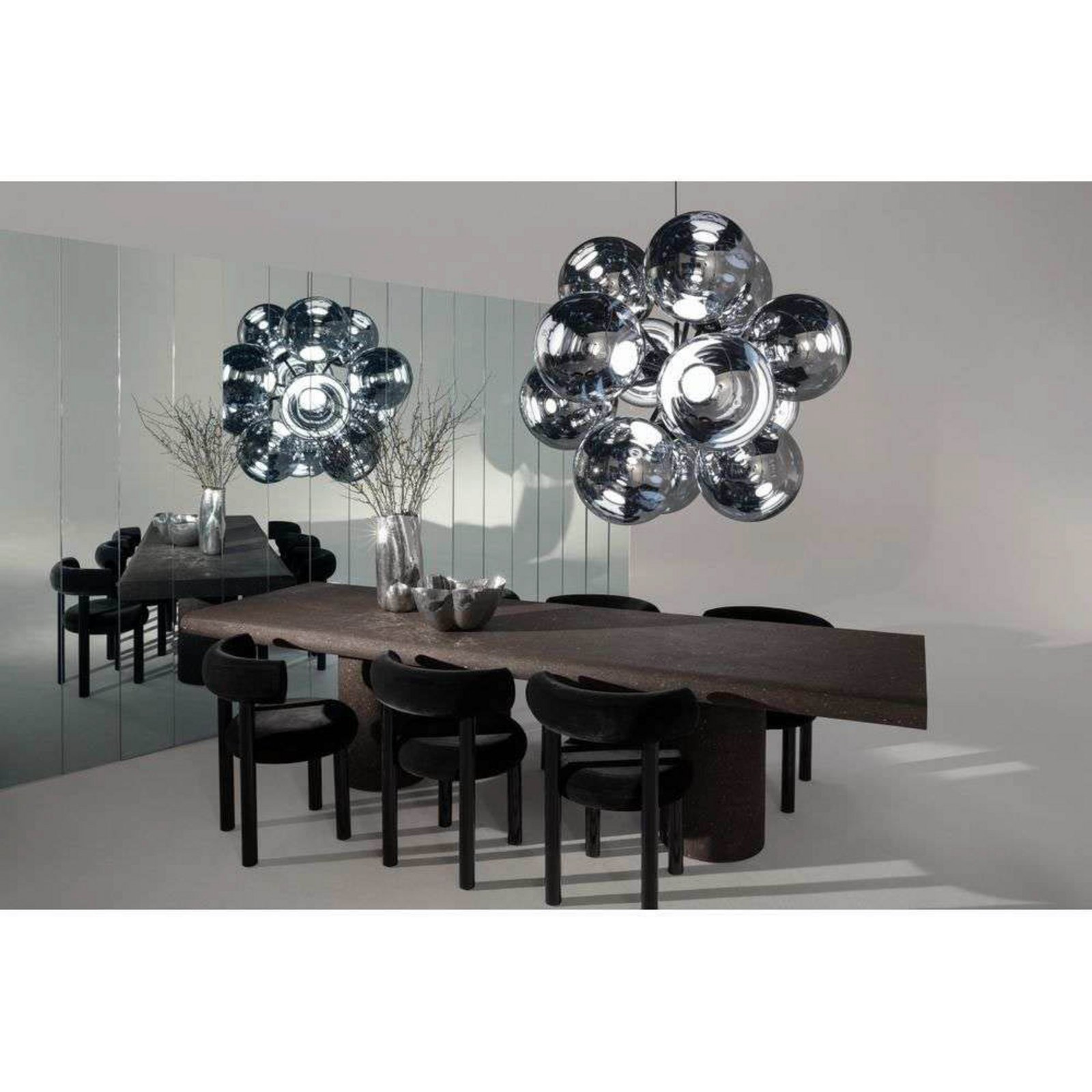 Cloud Vessel Vase Silver - Tom Dixon