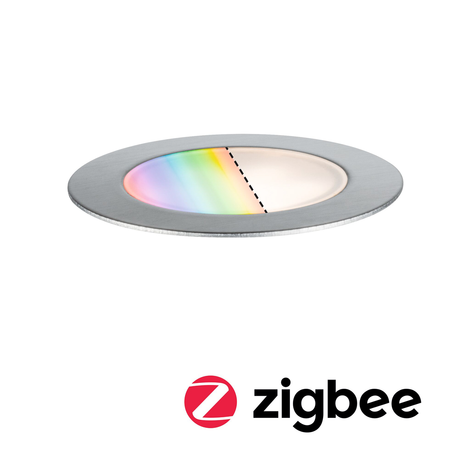 Paulmann Plug & Shine LED recessed floor spotlight Floor RGBW ZigBee