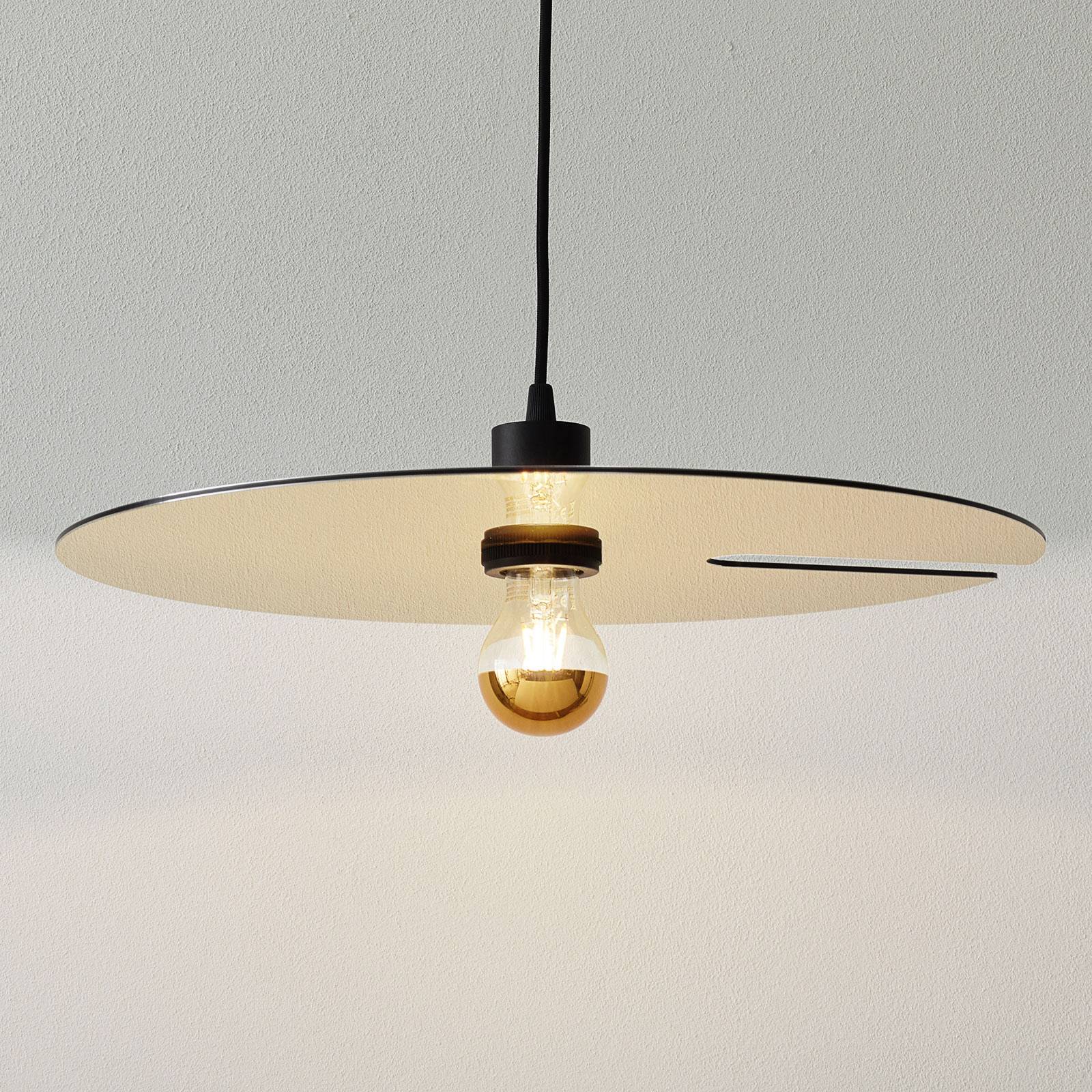 WEVER & DUCRÉ Mirro 2.0 Pendant 250cm czarny/złoty