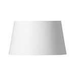 Enkel, rett lampeskjerm, hvit, Ø 33 cm – Watt & Veke