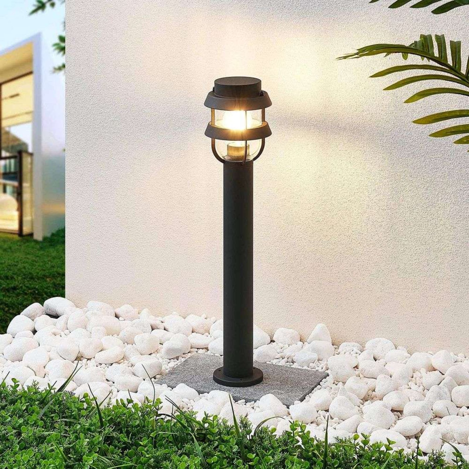 Alvaro Lampada da Giardino H60 Dark Grey - Lindby