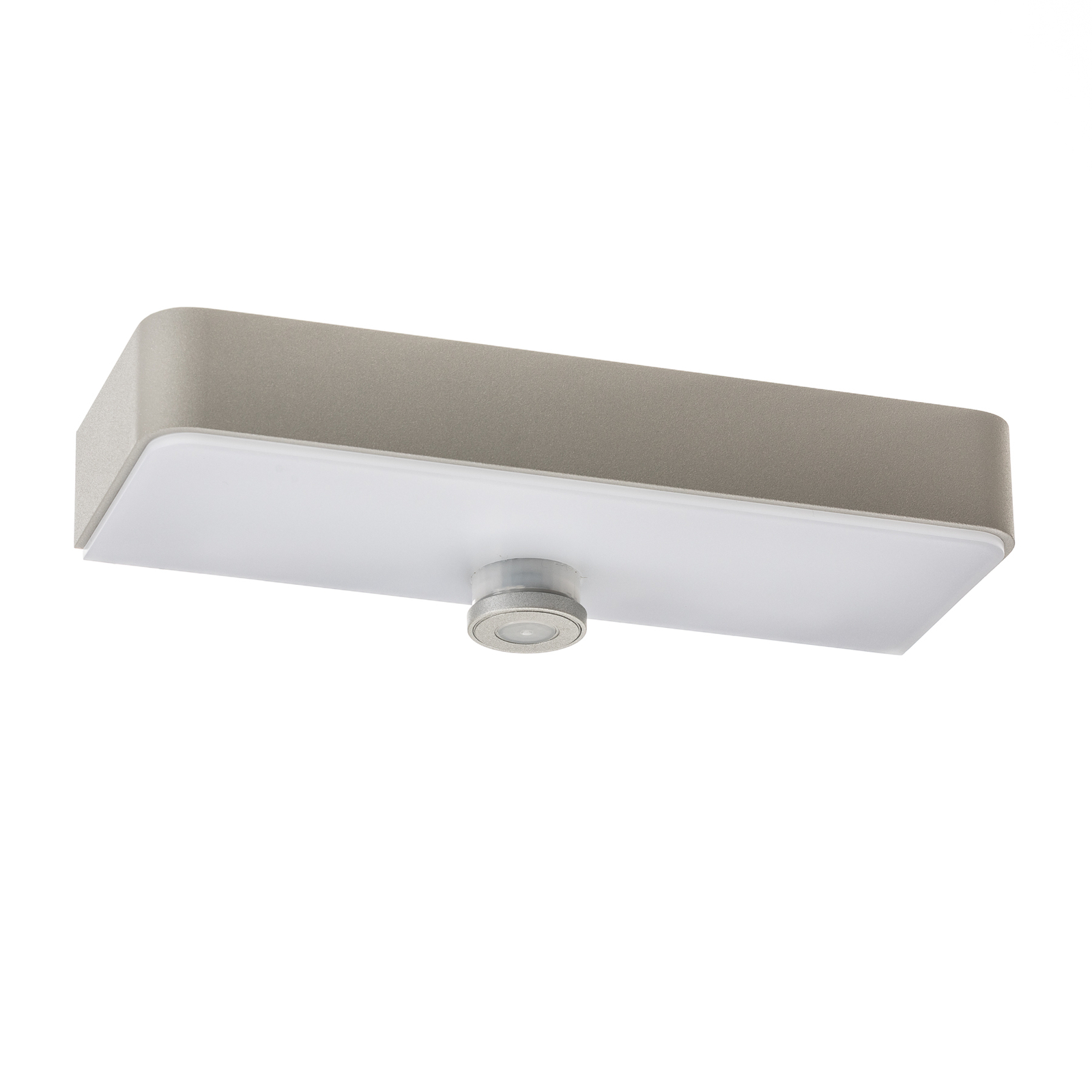 STEINEL XSolar SOL-O S LED-Wandlampe Sensor silber