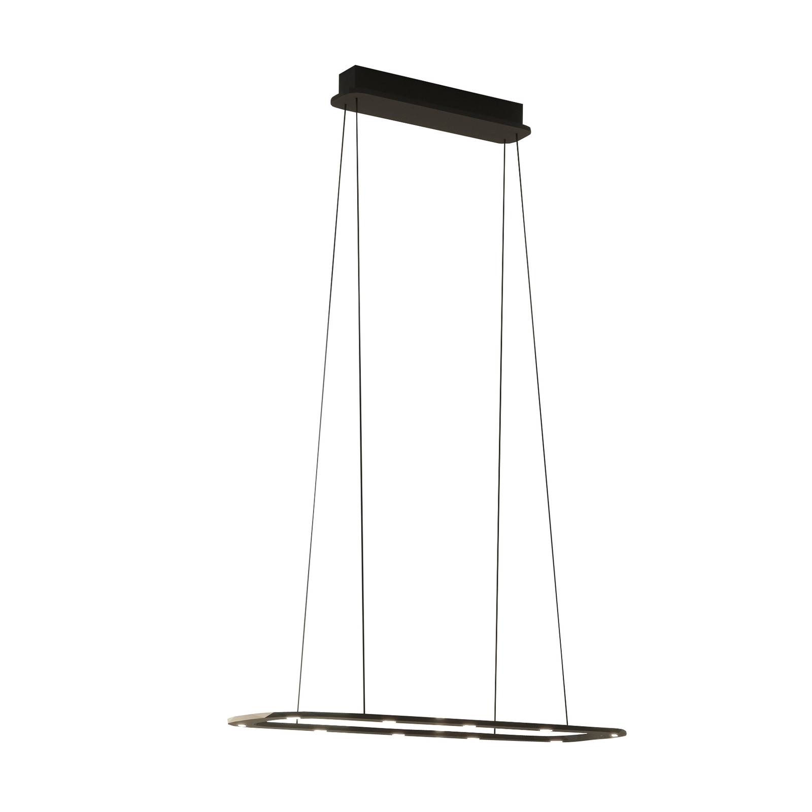 BYOK Piani Lungo Pendel Phase Cut 96cm svart