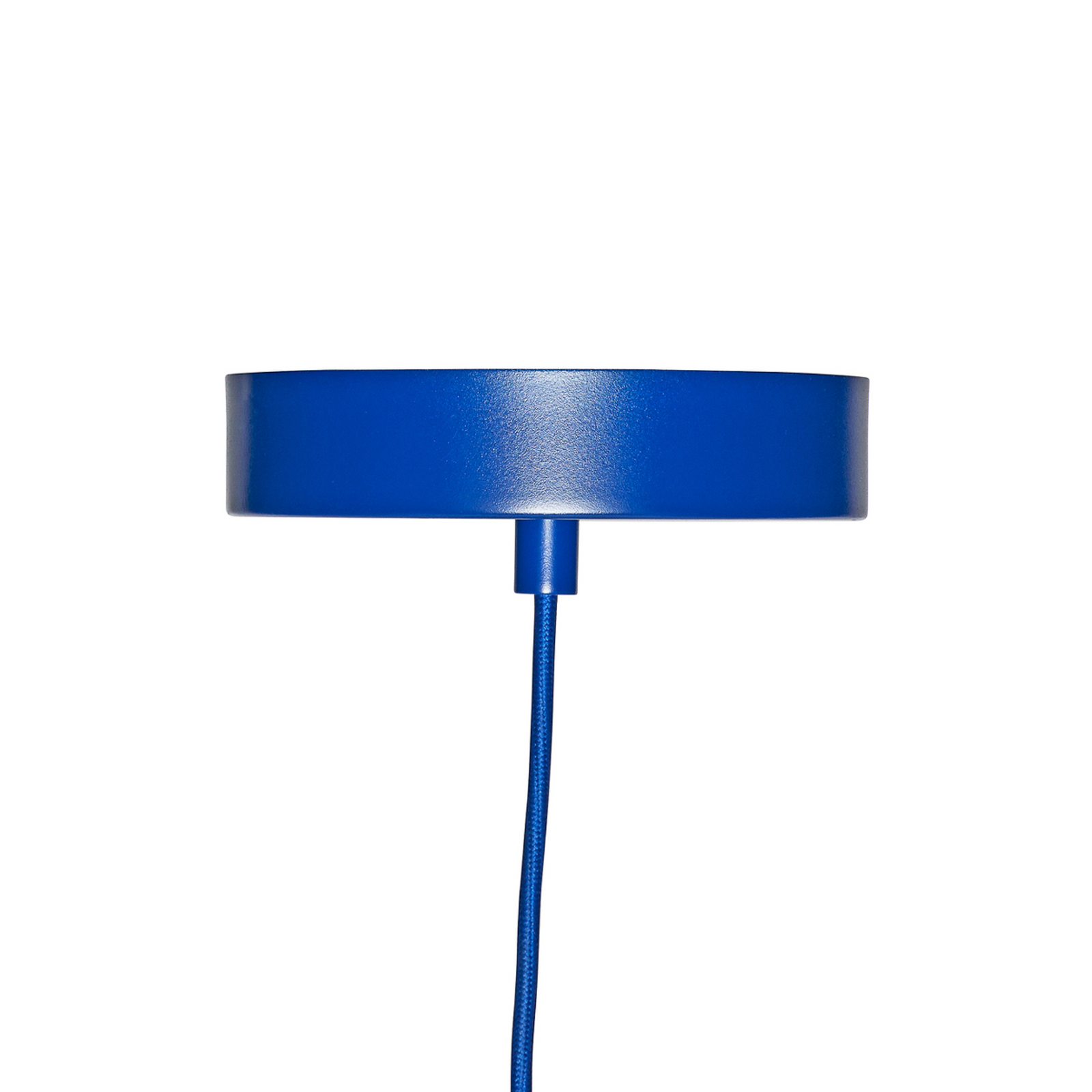 HÜBSCH LED pendant light Stage, blue, iron, 3,000 K