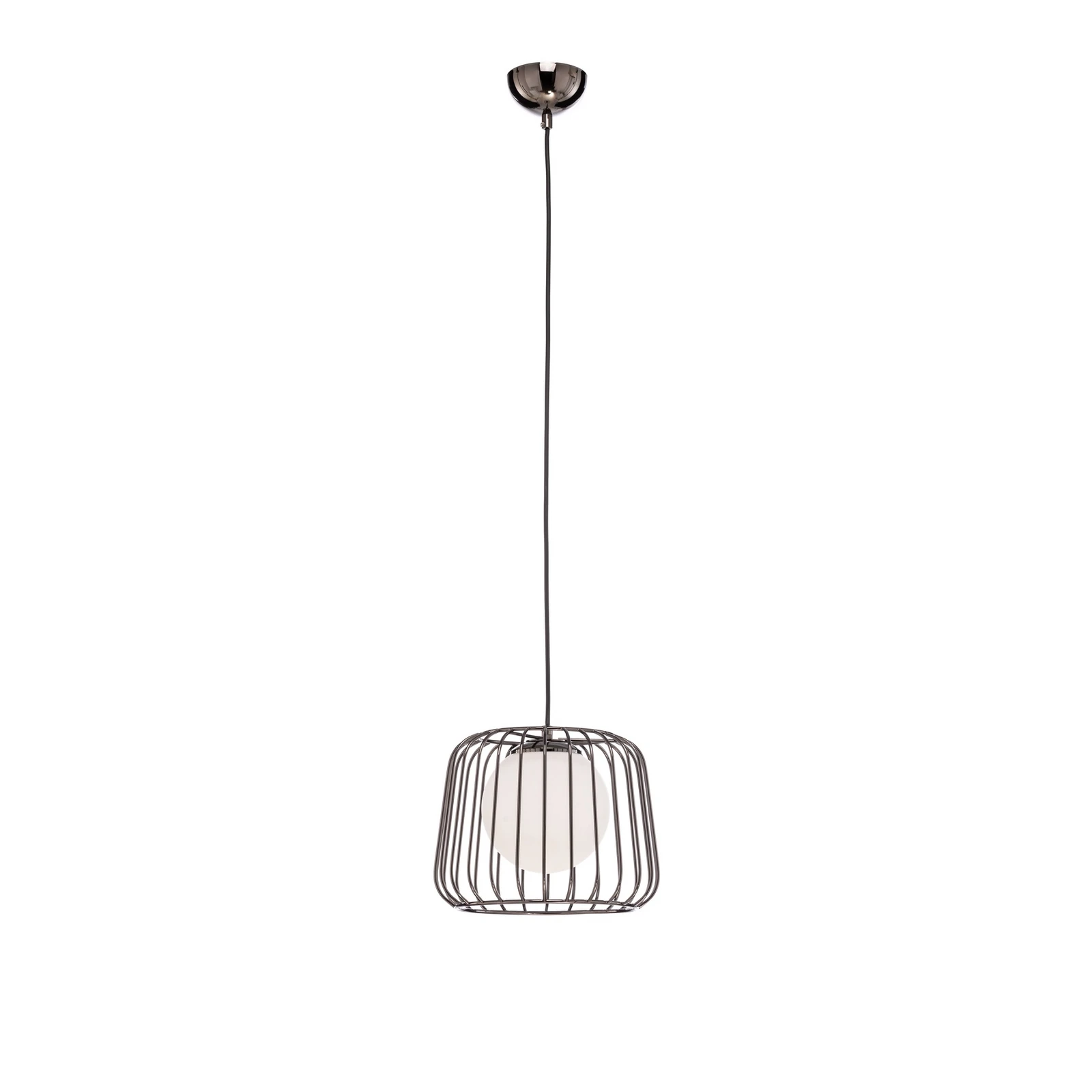 Hänglampa Ladore Ø 27 cm, svart-krom