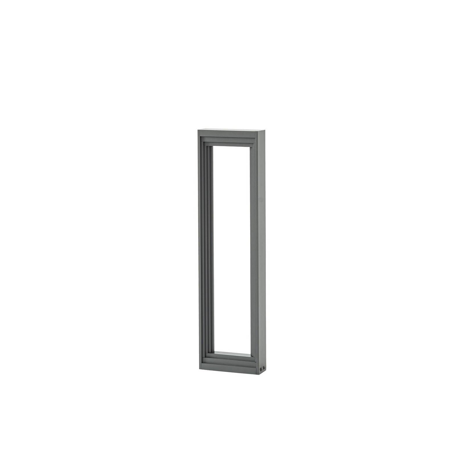 Lucande LED-Wegeleuchte Ashkan, Höhe 60 cm, anthrazit, IP65