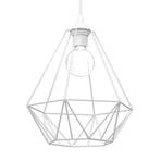 Hanglamp Basket, wit, 1-lamp