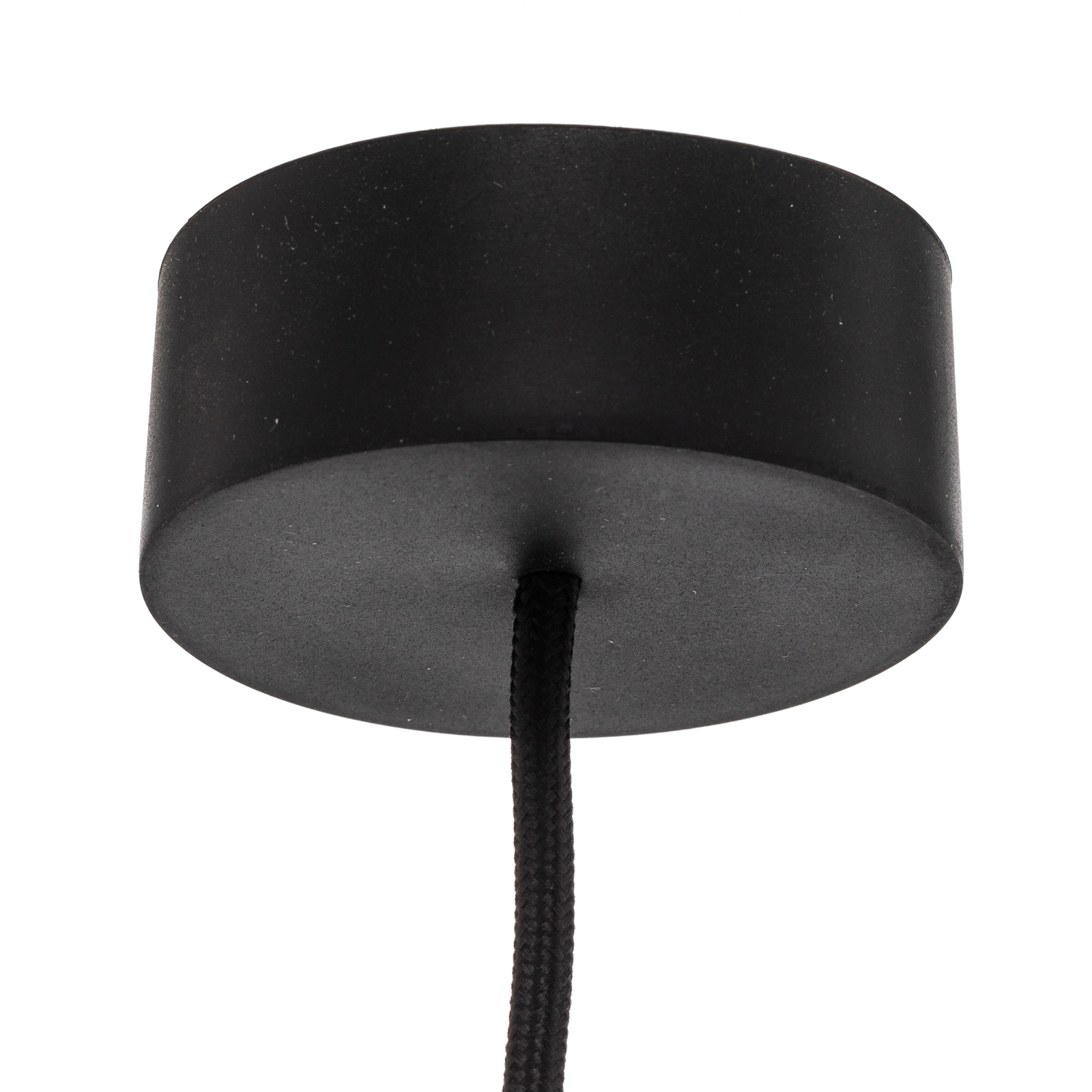 Hanglamp Mite met Nur fitting, zwart