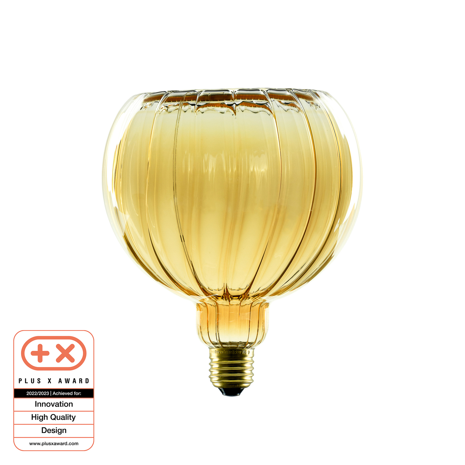 SEGULA floating LED bulb G150 E27 4W straight gold