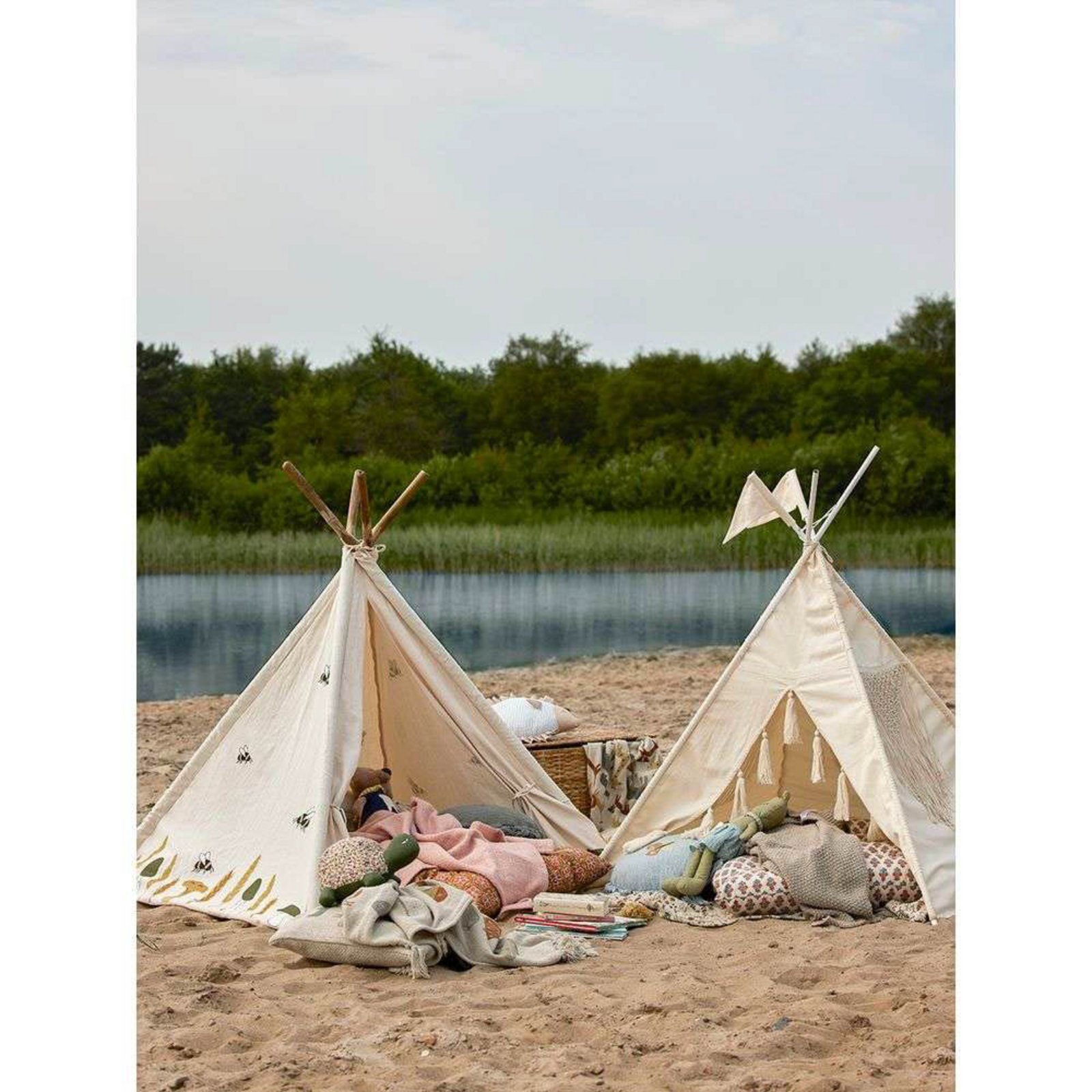 Fardin Sátor Tipi Nature - Bloomingville