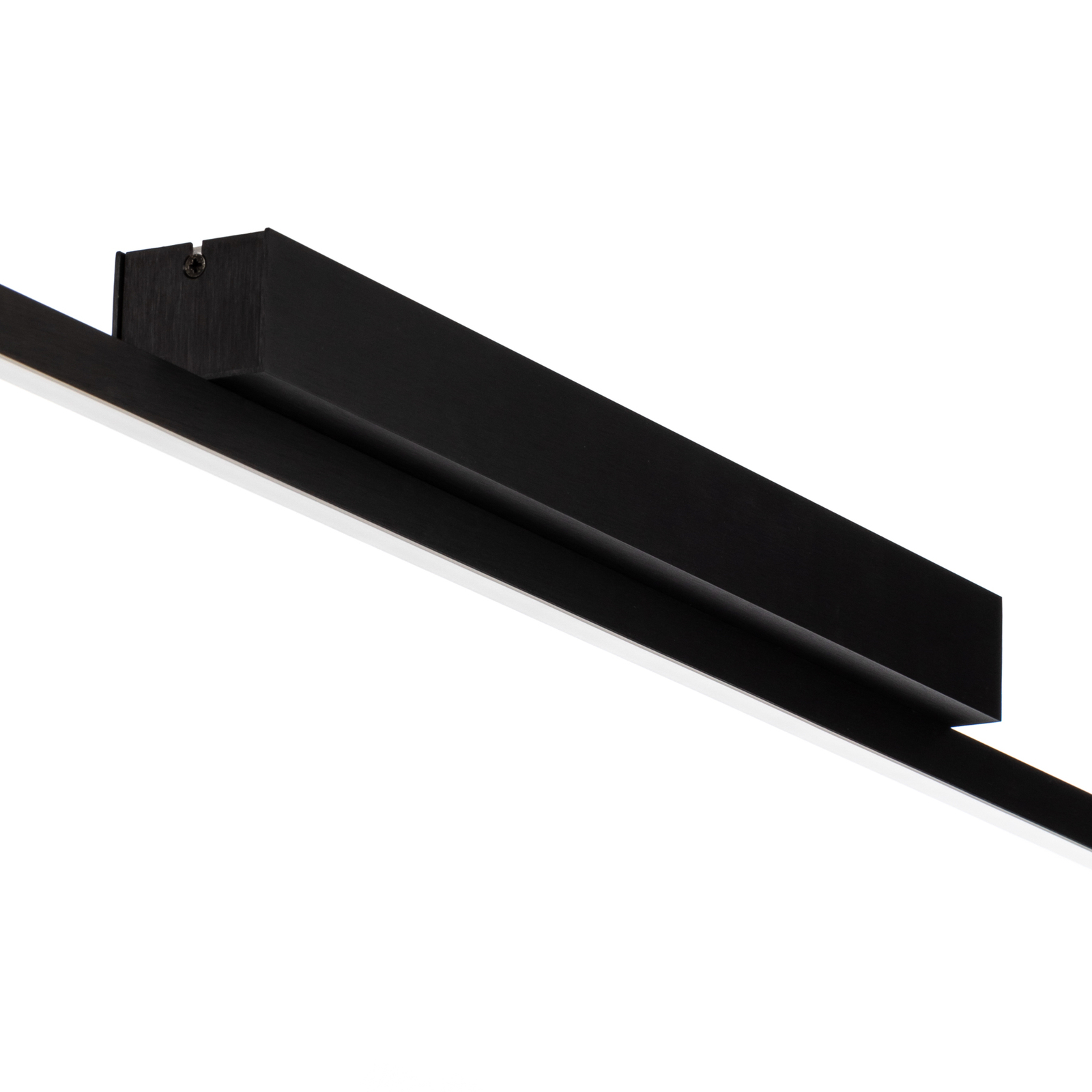 "Quitani Niara" LED lubų šviestuvas, juodas anoduotas