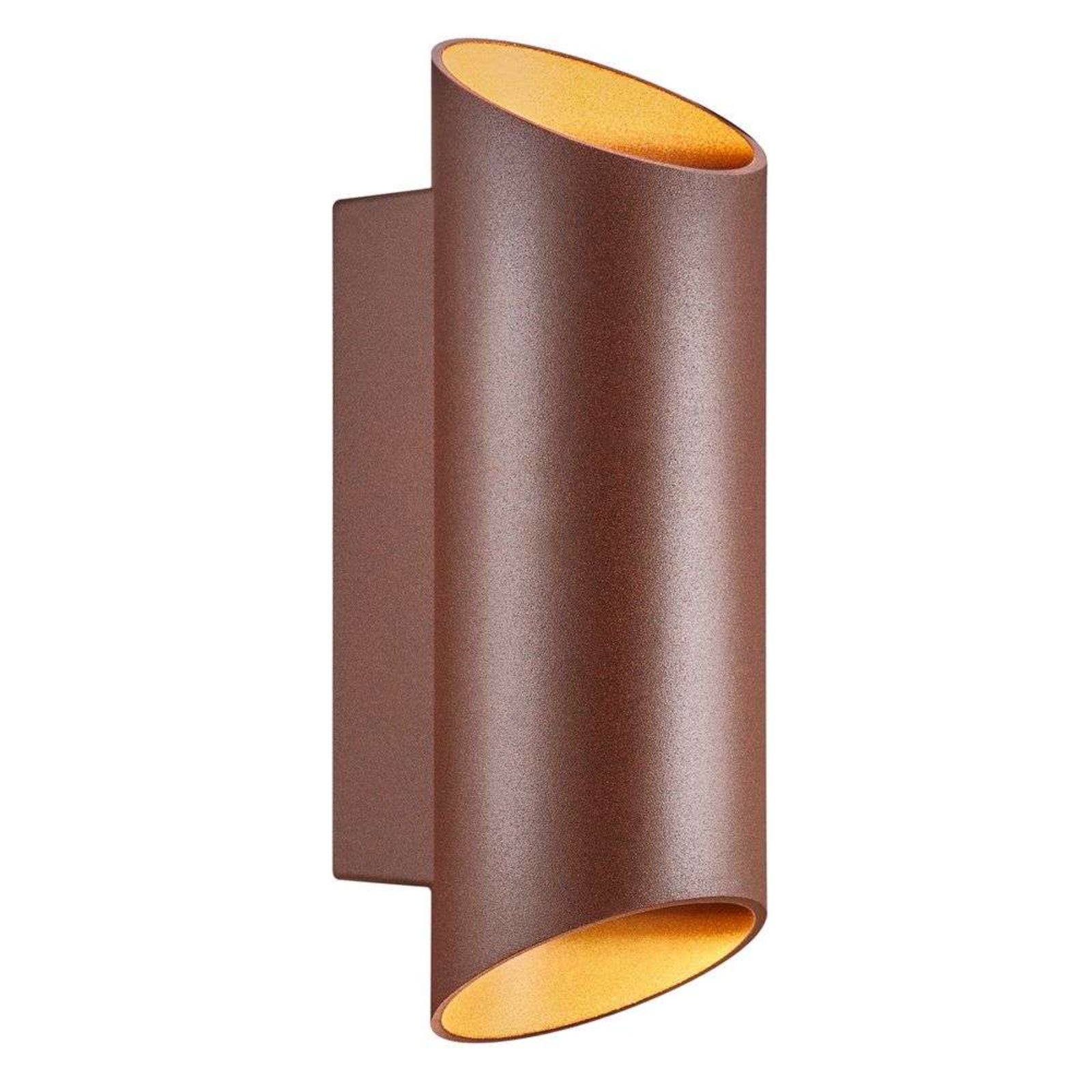 Nico Round 22 Outdoor Wall Lamp Rusty - Nordlux